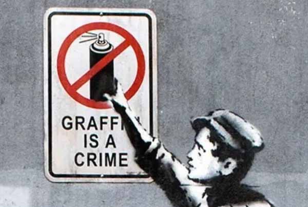 Graffiti is a crime